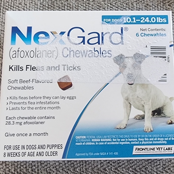 Dog Nexgard Fleas And Ticks 1124 Lbs Poshmark